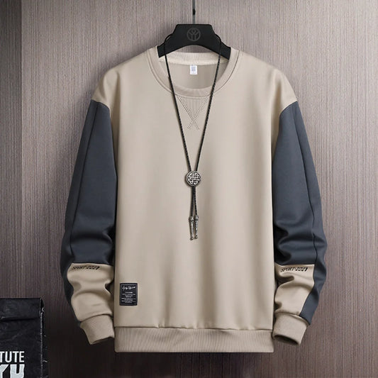 Men's Round Collar Sweatshirt