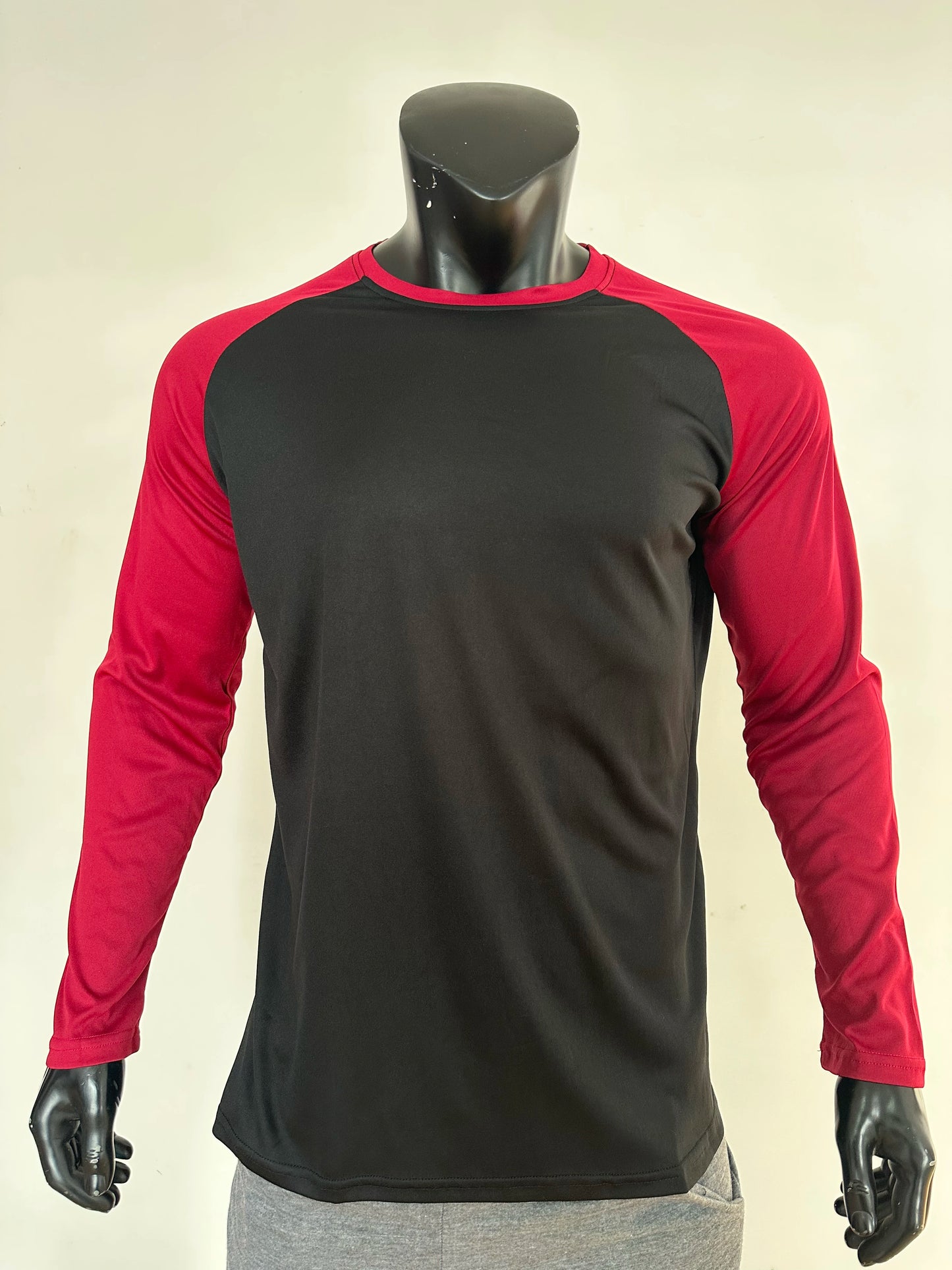 Men's Color Block Long Sleeve T-Shirt