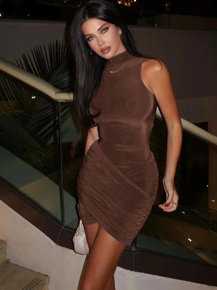 Sleek Sleeveless Bodycon Dress