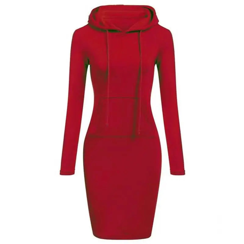 Elegant Women Hooded Dresses