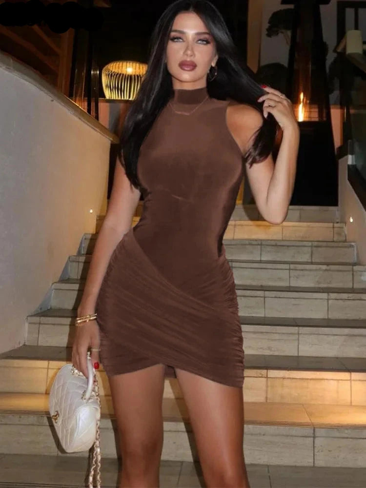 Sleek Sleeveless Bodycon Dress